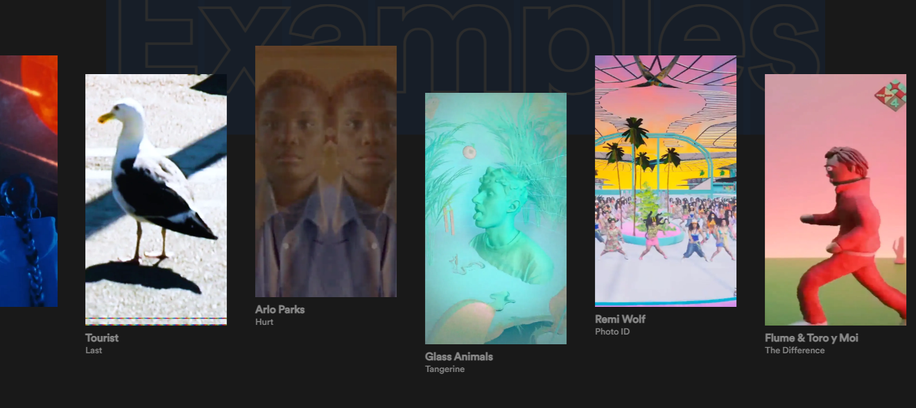  Spotify Canvas یا اسپاتیفای کانواس